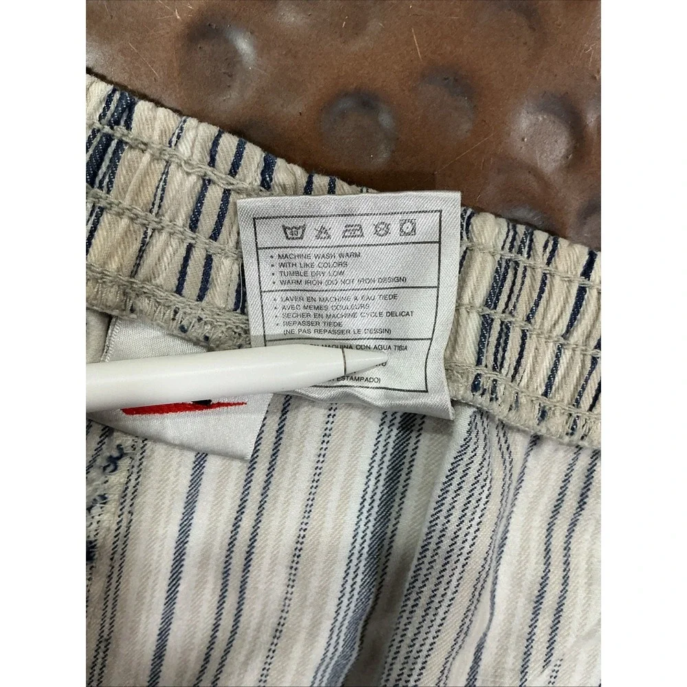 Vintage Nike Challenge Court Shorts, Large, Blue Stripes